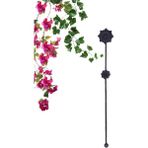 Metal Bitki Destek Çubuğu Saksı Sarmaşık Çiçek Fidan Dal Dekoratif Saksı Bitki Destek Çubuğu 60 cm