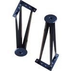 Metal Boru Ayak Kütük Masa Dresuar Kaşıklık Kitaplık Orta Sehpa Zigon Ayağı 40 Cm (2 Adet)