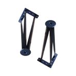 Metal Boru Ayak Kütük Masa Dresuar Kaşıklık Kitaplık Orta Sehpa Zigon Ayağı 50 Cm (2 Adet)