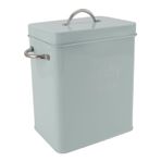 Metal Çamaşır Tozu Dispenser Metal Çamaşır Odası Konteyner, Çiftlik Evi Çamaşır Tozu Konteyner Güçlü Paslanmaz Çelik Çamaşır Deterjanı Kutusu Ev Organizasyon Mutfak (#1)