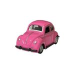 Metal Çek Bırak Pembe Renk Mini Vosvos Araba 8 Cm Hediye Koleksiyon