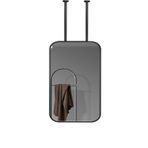 Metal Çerçeveli Asma Tavan Aynası Tıraş için Yüzer Banyo Aynası Dekoratif HD Makyaj Aynası Oteller için Özelleştirilebilir Boyut 40cmx70cm