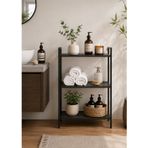Metal Dekoratif Açık Banyo Dolabı Havluluk Sabunluk Çok Amaçlı Banyo Organizer
