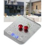 Metal Dijital Mutfak Terazisi Hassas Tartı 5 Kg Crown