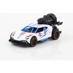 Metal Duman Çıkartan Sesli Işıklı Çek Bırak Buggy Araba - Beyaz