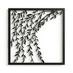 Metal Duvar Sanatı, Dal Duvar Sanatı, Metal Duvar Dekoru, Metal Bitki Sanatı, Ev Dekorasyonu, Duvar Askıları (28 inç G x 28 inç Y / 71x71 cm)