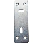 METAL DÜZ GÖNYE NO: 8 Çinko Renkli | ÖLÇÜLERİ 2x30x90 | 25 ADET