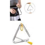 Metal Egitici Ucgen Zil Mufredata Uygun Anaokulu Cocuk Muzik Aleti Triangle - Bambu Duduk