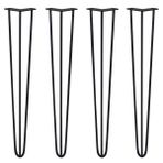 Metal Firkete Demir Masa Sehpa Ayağı 90 Cm