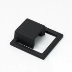 Metal Gömme Tarz Mobilya Kulp 32 Mm Modern Dekoratif Dolap Ve Çekmece Kulbu Dayanıklı Siyah
