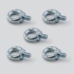 Metal Halka Civata Aybolt 5 Adet 12 Mm Aybolt Civatası Paslanmaz Çelik Montaj Sabitleme Bağlantısı