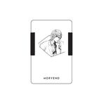 Metal Kartlık & Cüzdan - Desenli - Anime - NFC & RFID Korumalı - Paslanmaz Çelik - Siyah | Morveno (Maceracı, Anime-16)