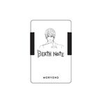 Metal Kartlık & Cüzdan - Desenli - Anime - NFC & RFID Korumalı - Paslanmaz Çelik - Siyah | Morveno (Maceracı Plus, Anime-15)