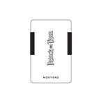 Metal Kartlık & Cüzdan - Desenli - Anime - NFC & RFID Korumalı - Paslanmaz Çelik - Siyah | Morveno (Maceracı Plus, Anime-17)