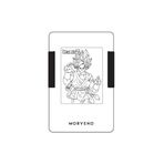 Metal Kartlık & Cüzdan - Desenli - Anime - NFC & RFID Korumalı - Paslanmaz Çelik - Siyah | Morveno (Maceracı Plus, Anime-6)