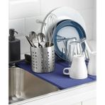 Metal Kaşıklık Çap: 12 cm Bulaşıklık Ikea Paslanmaz Çelik Çatal Bıçaklık Yükseklik: 13.5 cm