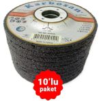 Metal Kesme Metal Çapak Alma Taşlama 115X6.4X22.23MM - 10LU Paket 2 Yıl 800 - 1200 Watt