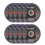 Metal Kesme Taşı 10 Adet 115X6x22mm Taşlama Dayanıklı Yüksek Performanslı Uzun Ömürlü Kesici Disk