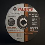 Metal Kesme Taşı 125 1.0 22.2mm Inox Val16772 Valıente