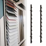 Metal Kiremit Örnek Vitrin - Toplu Fayans ve Ahşap Levhalar için Mermer Döşeme Düzenleyici Stand - Kapı Şablonları için Kompakt Siyah Raf - Showroomlar için Mükemmel