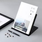 Metal Kitap Okuma Standı 6 Kademe Ayarlanabilir Kitap Tutucu Ofis Çalışma Ders - Option-1 - Pembe