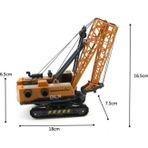 Metal Kule Vinç 1:55 İnşaat Makinesı Oyuncak İş Makinesı