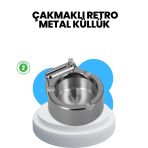 Metal Küllük Çakmaklı Masa Üstü Tasarım