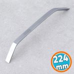 Metal Kulp 224 mm - 22.4 cm Mobilya Çekmece Mutfak Dolabı Dolap Kulpları Kulb Kulpu Krom Gümüş - 1