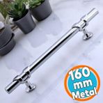 Metal Kulp Mobilya Çekmece Mutfak Dolabı Dolap Kulpları Kulbu Kulpu 160 Mm -16 Cm Krom Renk