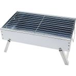 Metal Mangal Pratik Galvaniz Ayaklı Katlanır 30X50 cm Yeni