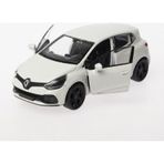 Metal Model Araba Oyuncak 1:36 Ölçek Diecast Renault Clio Rs -Beyaz