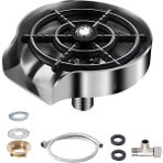 Metal Mutfak Lavabo Cam Durulayıcı, Mutfak Lavaboları Için Musluk Cam Durulayıcı, Şişe Yıkama, Mutfak Lavabo Aksesuarları Ab Versiyonu (Yurt Dışından) - Süpürge Yedek Parçaları