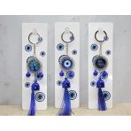Metal Nazar Boncuğu Anahtarlık Alk3496 Mirkh002k-Alk3496