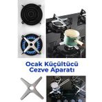 Metal Ocak Küçültücü Ocak Üstü Cezvelik Aparat