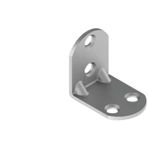 Metal Oval L Gönye 23x30x30 Çinko 4 Adet