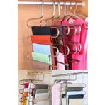 Metal Pantolon Eşarp Askısı 5 Katlı Askı