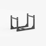 Metal Porselen Karo Vitrin - Yer Karosu Düzenleyici Standı, Yapı Malzemesi Örnekleri ve Sergi Salonları için Oluklu Plaka Zemin Rafı (50x28cm) - Dayanıklı ve Şık Depolama Çözümü