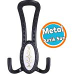 Metal Portmanto Vestiyer Duvar Dolap Elbise Mobilya Kapı Askısı Askılığı Askılık Mat Siyah