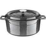 Metal Premium Serisi - Döküm Yuvarlak Tencere, 28 Cm, Majolik Gri - Çok Renkli