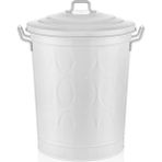 Metal Prizma Çamaşır Sepet Beyaz PZM0019 55 x 35 Beyaz 60 L