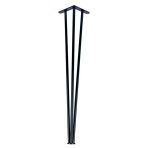 Metal Profil Boru Ayak Kütük Yemek Çalışma Masası Dresuar Ayağı 73 Cm (1 Adet)