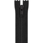 Metal T8 18 cm Siyah Oksit Dipli Fermuar