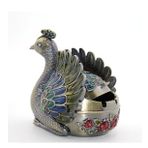 Metal Tavuskuşu Figürü Küllük Alk1663
