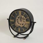 Metal Tren Duvar Saati 30.5 * 32 * 11 cm