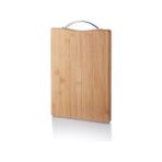 Metal Tutacaklı Lüx Bambu Kesme Tahtası \ 30X20 cm \ 1 Adet