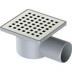 Metal Yer Süzgeci 10X10/50 Yandan Çıkışlı