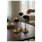 METALAY GoLD LoTuS 3 LÜ ŞamDaN MumLuk