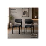 METALFROMPRO Yumuşak dokulu premium kumaşı, sağlam siyah metal iskeleti ve ergonomik tasarımıyla POLO sandalye ev, kafe ve restorantlarda modern bir dokunuş katar