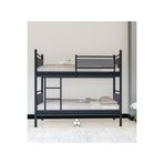 Metalia GM-128 Siyah Antrasit Gri Star Ahşap Metal Ranza