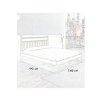 Metalia Gm 224 Lima Çift Kişilik Metal Karyola Beyaz 140x190